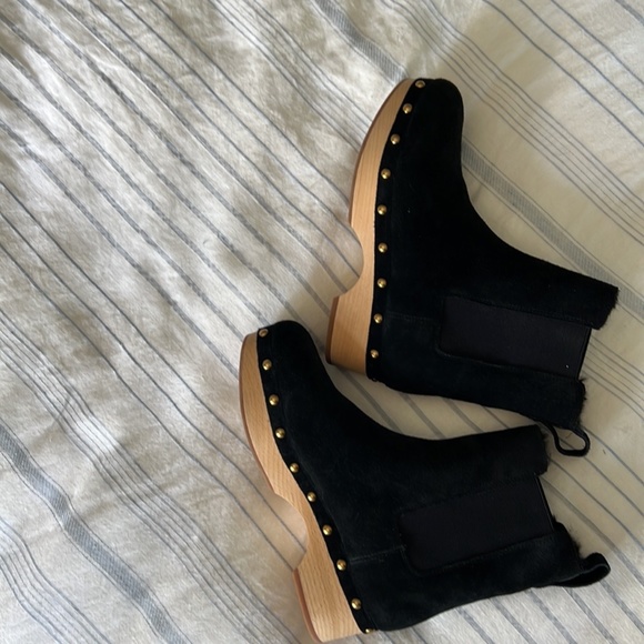 J.Crew Faux Fur lined Clog Boots - Picture 2 of 11